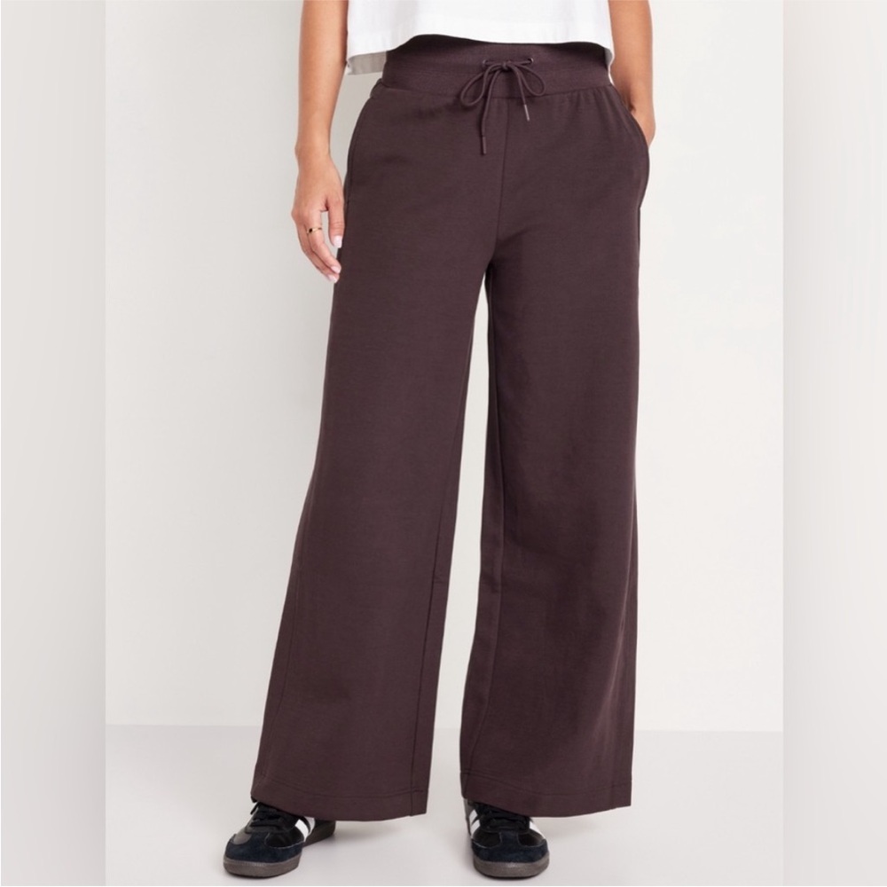 NWT! Boxwood Dynamic Fleece Wide-Leg Pants - Size XS PETITE 🖤